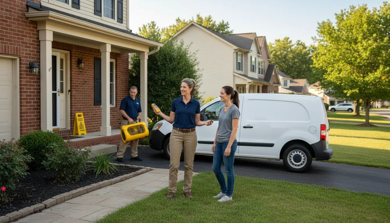 Residential water damage restoration in Corolla, NC